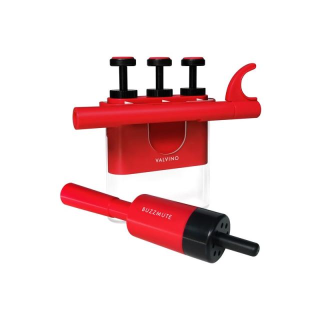その他ブランド(管楽器・吹奏楽器) 【決算売り尽くしセール】TABIBITO VALVINO & BUZZMUTE セット Scarlet Red