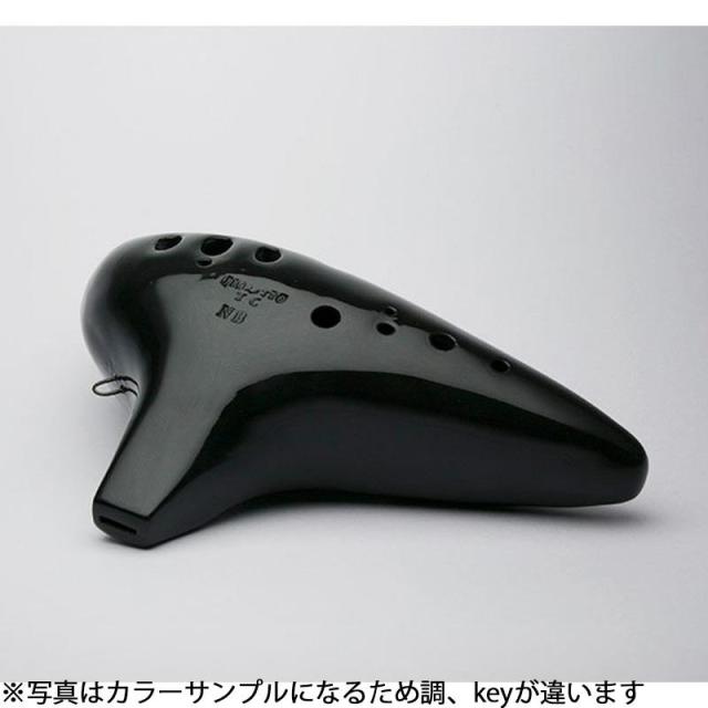 NIGHT OCARINA ナイトオカリナ フィオレット アルトC調ノーマルブレス Fi-ACBNB カラー:ブラック FIORETTO オカリーナ
