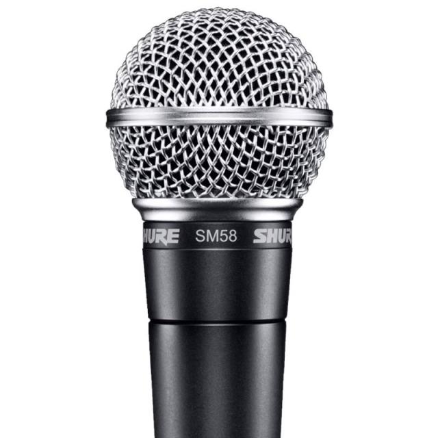 SHURE SM58-LCE【マイクケーブルセット(XLRメス-XLRオス)5.0ｍ】(定番ダイナミックマイク)(国内正規品2年保証)(シュア)(SM58LCE)_4