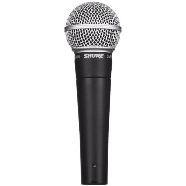 SHURE SM58-LCE【マイクケーブルセット(XLRメス-TSフォン)5.0ｍ】(定番ダイナミックマイク)(国内正規品2年保証)(シュア)(SM58LCE)_1
