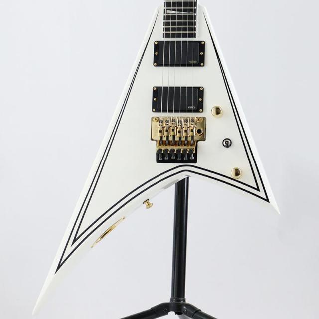 Jackson MJ Series Rhoads RR24MG (White with Black Pinstripes/Ebony) 【キズあり特価】