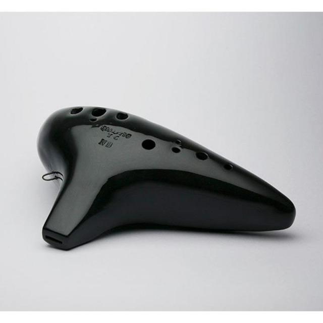 NIGHT OCARINA ナイトオカリナ フィオレット テナーC調ノーマルブレス Fi-TCBNB カラー:ブラック FIORETTO オカリーナ