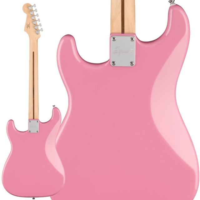 Squier by Fender Squier Sonic Stratocaster HT H (Flash Pink/Maple Fingerboard)_1
