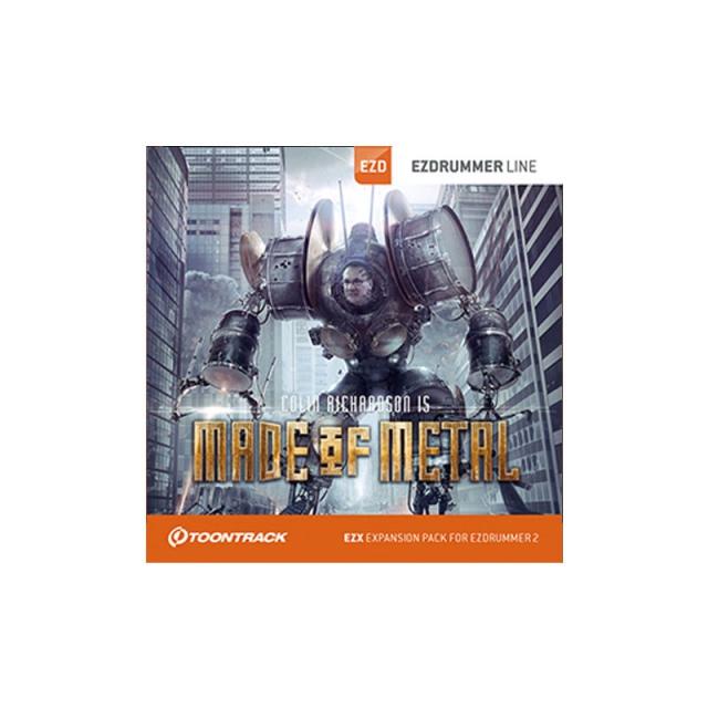 TOONTRACK EZX MADE OF METAL(オンライン納品専用)※代引きはご利用いただけませんの通販は