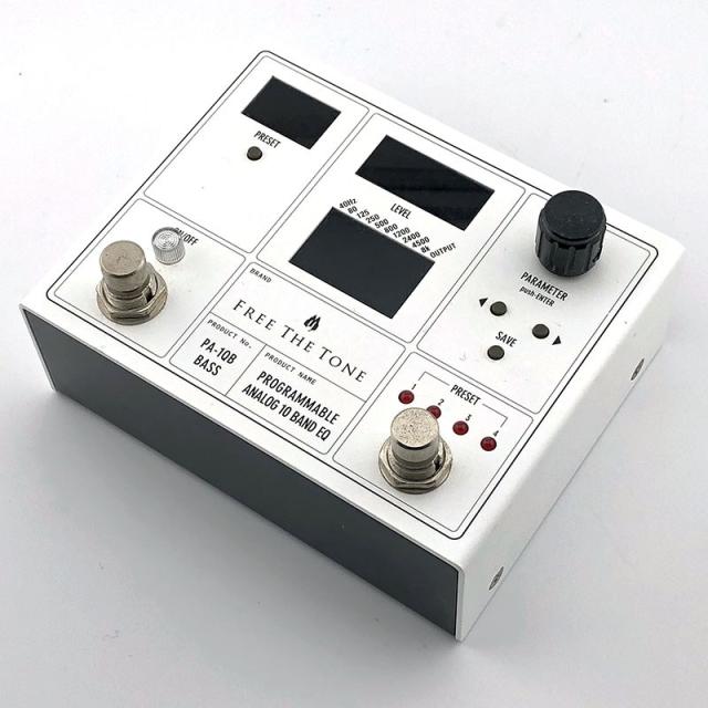Free The Tone 【USED】 PA-1QB [PROGRAMMABLE ANALOG 10 BAND EQ/ベース用]の通販は