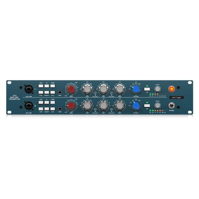 BEHRINGER 【予約商品・10月27日発売予定】1273 (ベリンガー)(マイクプリアンプ)(2ch)(MIDAS製トランス)(3バンドEQ)
