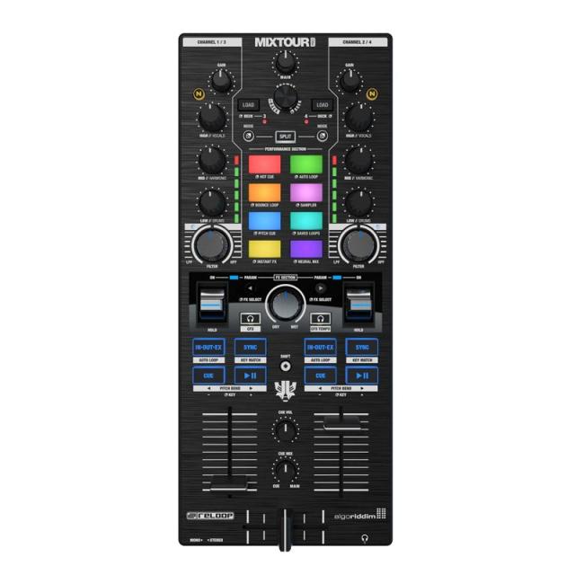 DJ機材 Reloop Mixtour djay Reloop Mixtour Pro | djay Pro用の超ポータブル