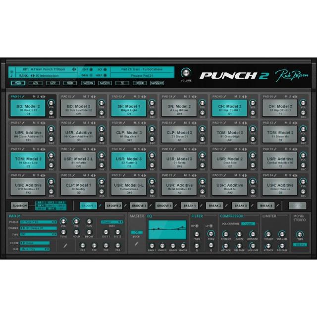 Rob Papen PUNCH 2 (オンライン納品専用) ※代金引換はご利用頂けません。の通販は 20,900円