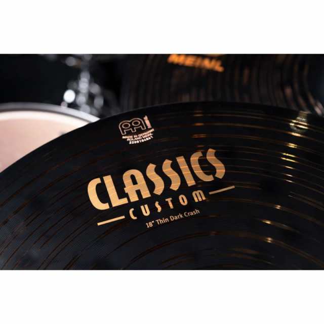 MEINL Classics Custom Thin Dark Crash 18 [CC18TDAC]