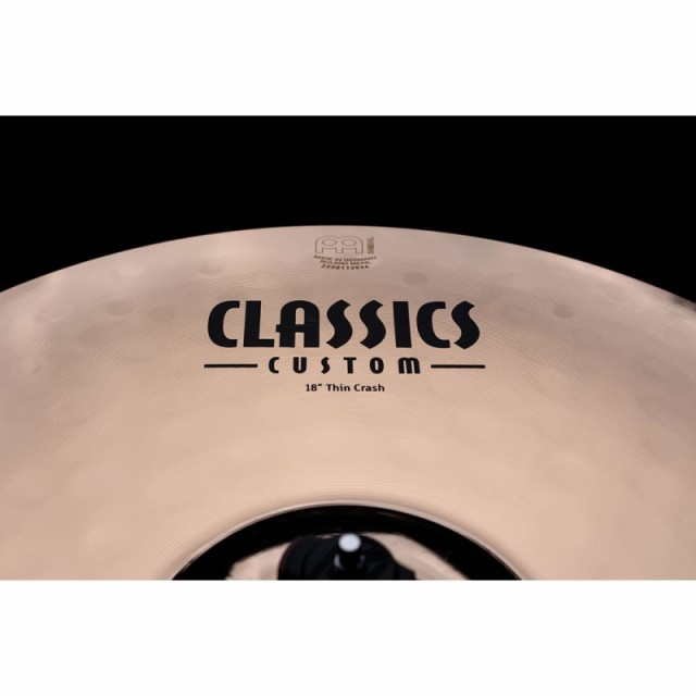 MEINL Classics Custom Brilliant Thin Crash 18 [CC18TC-B]