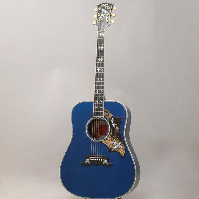 Gibson 【夏のボーナスセール】 Custom Shop Modern Collection Doves in Flight (VIPER BLUE) ＃20755301 【イケベ楽器店創業50周年記念限定モデル】【チョイキズ特価】 ギブソン_2