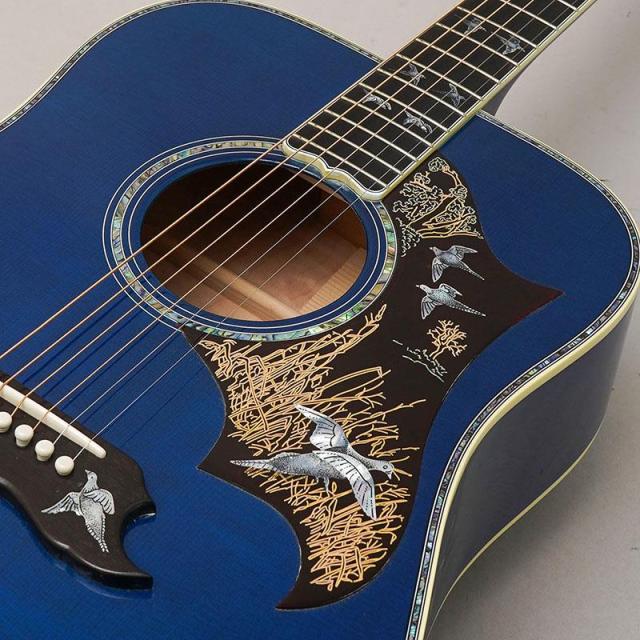 Gibson 【夏のボーナスセール】 Custom Shop Modern Collection Doves in Flight (VIPER BLUE) ＃20755301 【イケベ楽器店創業50周年記念限定モデル】【チョイキズ特価】 ギブソン_6