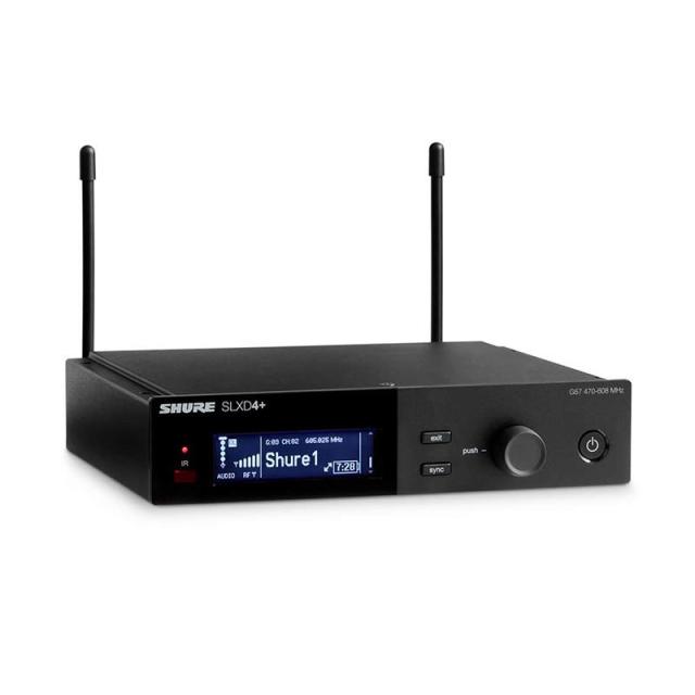 SHURE SLXD4+ (シュアー)(受信機)(ワイヤレスシステム)(1ch)