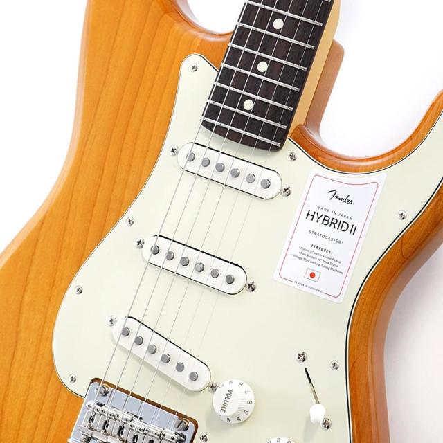 Fender Made in Japan Hybrid II Stratocaster (Vintage Natural/Rosewood)