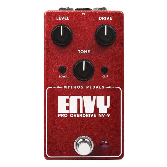 Mythos Pedals ENVY Red sparkle（ミソスペダル）オーバードライブ 【限定品】