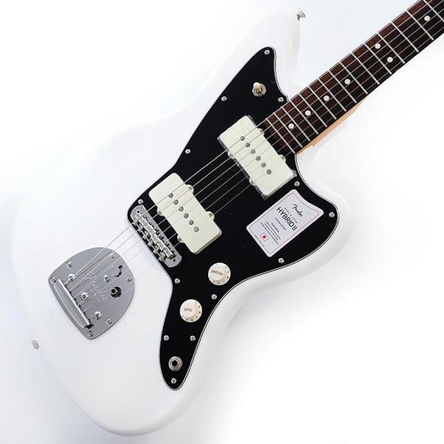 Fender Made in Japan Hybrid II Jazzmaster (Arctic White/Rosewood)