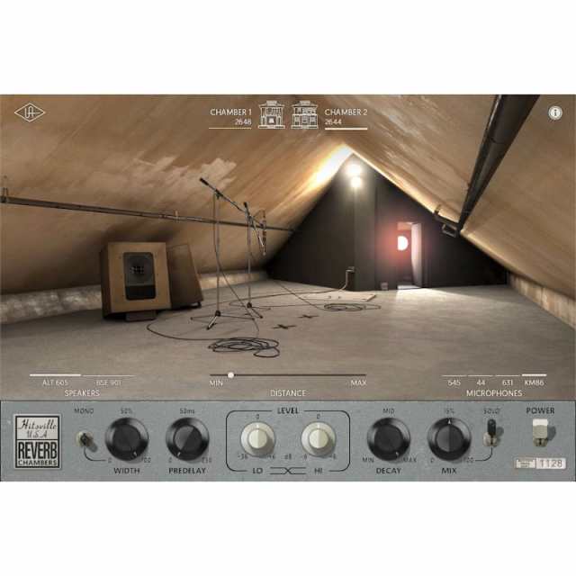 Universal Audio 【 Software Octoberセール！】Hitsville Reverb Chambers [UAD Native Plugin] (オンライン納品)(代引不可)