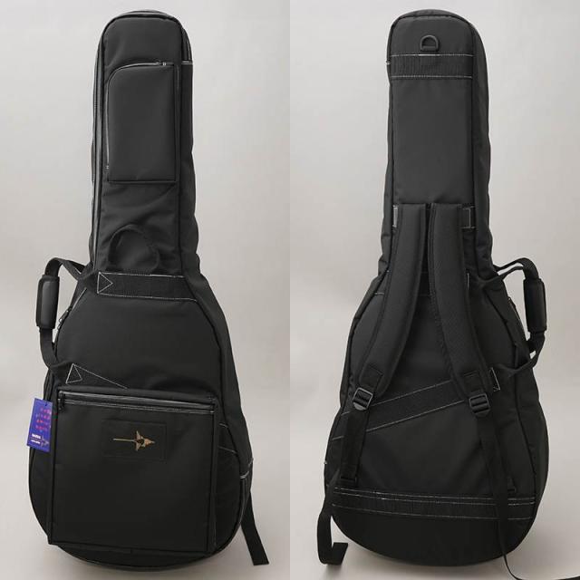 NAZCA IKEBE ORDER Protect Case for Acoustic Guitar [000用/ブラック w/ホワイトステッチ] ナスカ