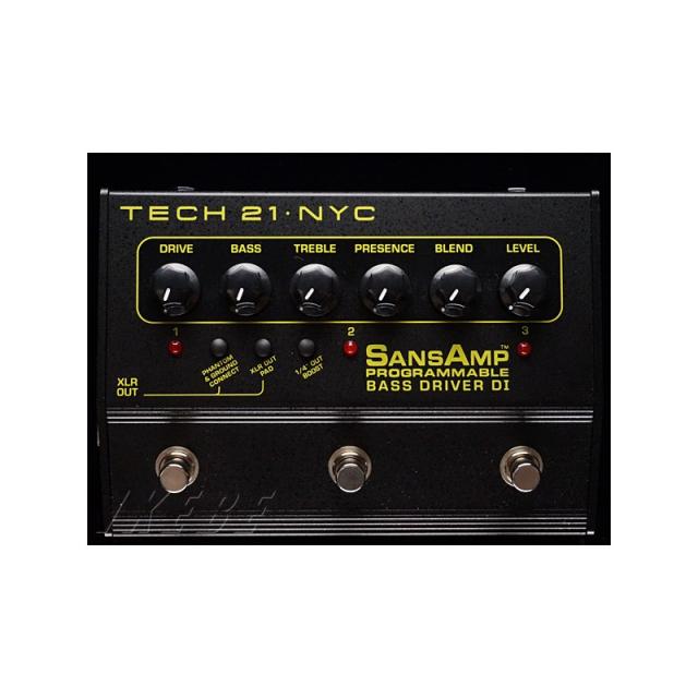 TECH21 【入荷待ち、ご予約受付中】 SANSAMP PROGRAMMABLE BASS DRIVER DI 【正規輸入品】_1