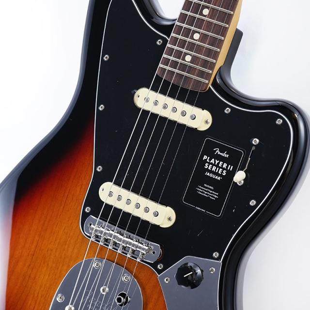 Fender MEX Player II Jaguar (3-Color Sunburst/Rosewood)_3