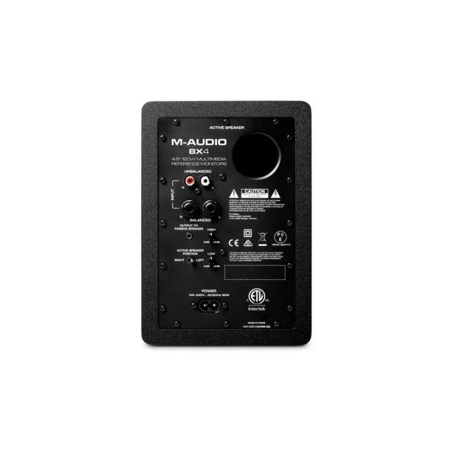 M-AUDIO BX4 (1ペア) 【アンプ内蔵モニタースピーカー】(エム