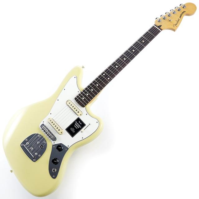 Fender MEX Player II Jaguar (Hialeah Yellow/Rosewood)_1