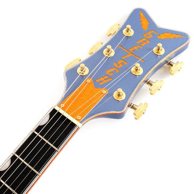 GRETSCH Professional Collection Falcon Hollow Body with String-Thru Bigsby Black（Cerulean Smoke／Ebony）_6