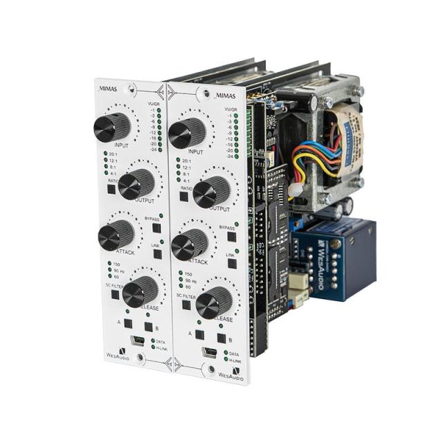 WesAudio 【ウェスオーディオTech From Saturnセール！】_MIMAS Gemini(Pair)(API500シリーズ)(ウェスオーディオ)(コンプレッサー)(1176スタイル)(ステレオバージョン)