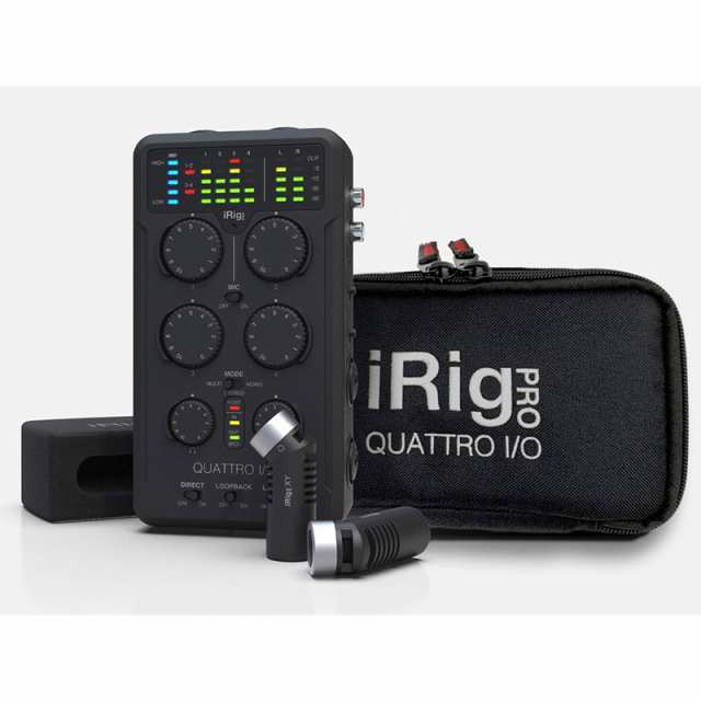 IK Multimedia iRig Pro Quattro I/O Deluxe