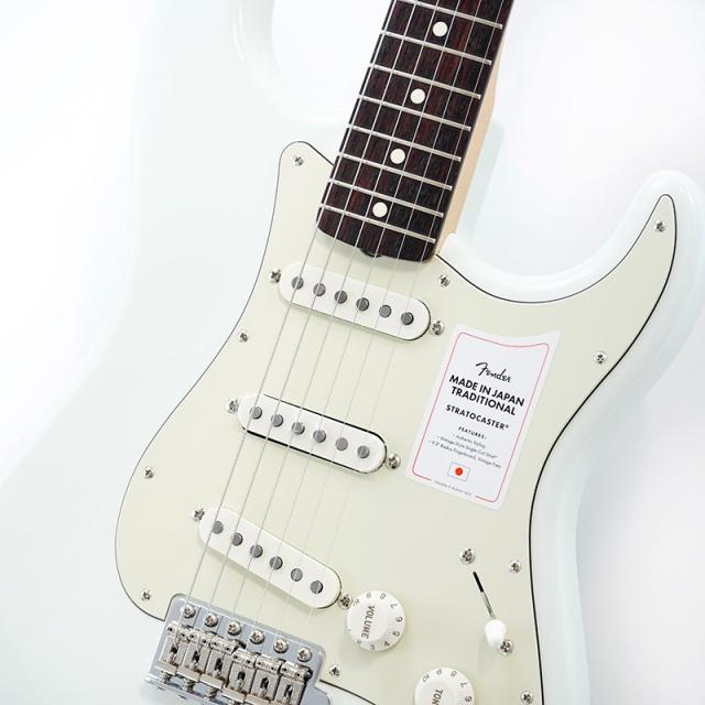 Fender Made in Japan Traditional 60s Stratocaster (Olympic White/Rosewood)_3