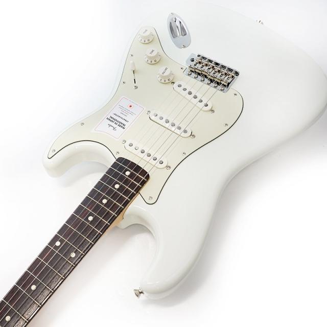 Fender Made in Japan Traditional 60s Stratocaster (Olympic White/Rosewood)_5