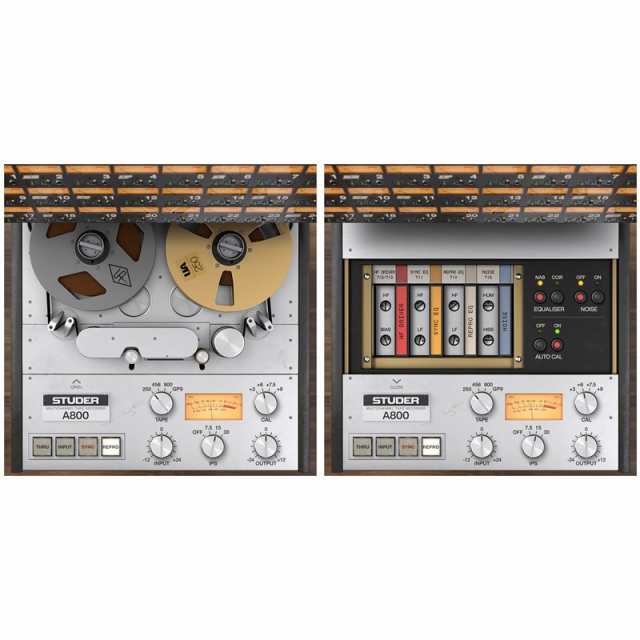 Universal Audio 【 Software Octoberセール！】Studer A800 Tape Recorder [UAD Native Plugin] (オンライン納品)(代引不可)