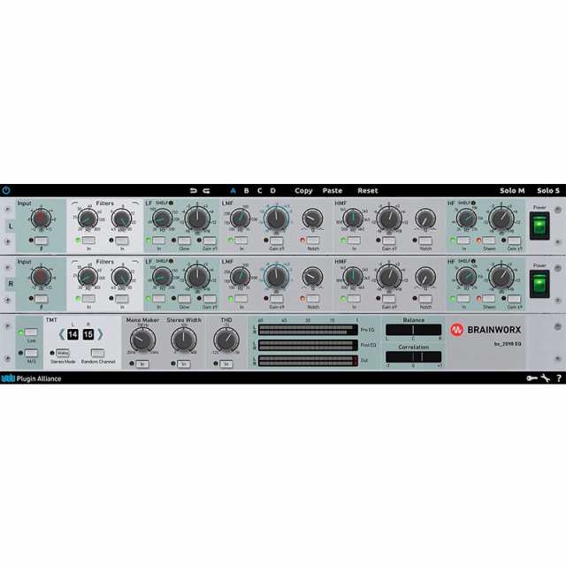 Plugin Alliance Brainworx bx_2098 EQ(オンライン納品)(代引不可)