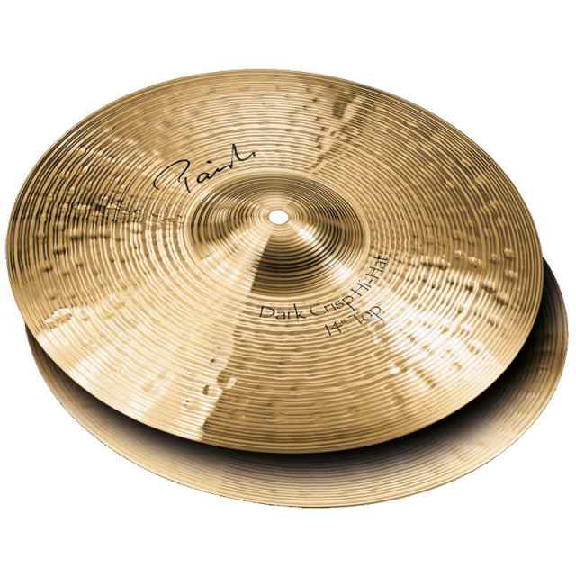 PAiSTe Signature The Paiste Line Dark Crisp HiHat 13 pair