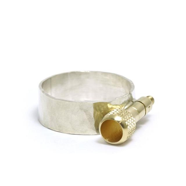 Gottsu 】Solid Silver Ligature metalアルト