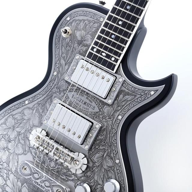 ZEMAITIS METAL FRONT　THE PORTRAIT Metal Front HISASHI　Signature Model (Black) SN.JG H0235最新生産入荷！_3