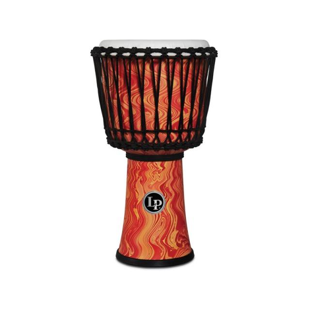 LP 2010-OM [Rope Tuned Circle Djembe with Perfect-Pitch Head 10 / Orange Marble]【お取り寄せ品】