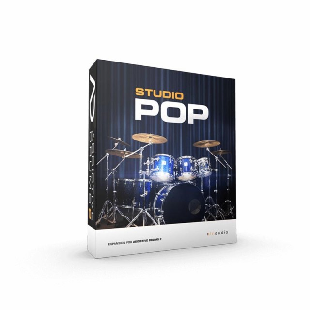 xlnaudio Addictive Drums 2 Studio Pop ADpak (オンライン納品)(代引不可)