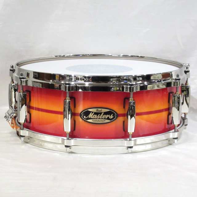 Pearl Masters Maple Gum Snare Drum 14×5 - #857 Suburst Red Stripe [MMGC1450S/N #857]【イベント展示特価品】