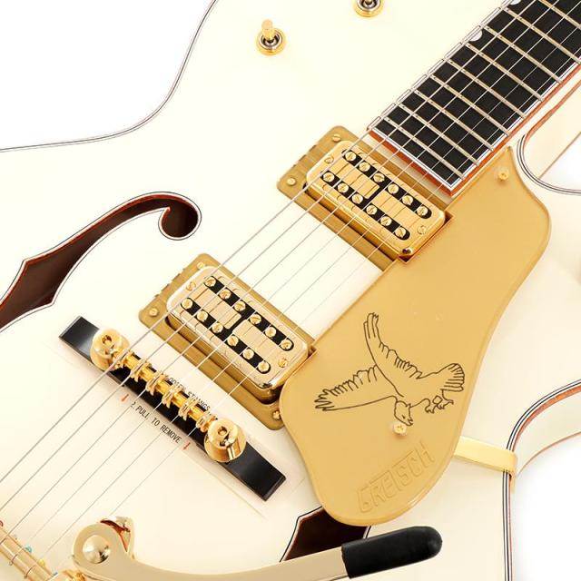 GRETSCH G6136T-59 Vintage Select Edition ’59 Falcon Hollow Body with Bigsby （Vintage White／Ebony）_3