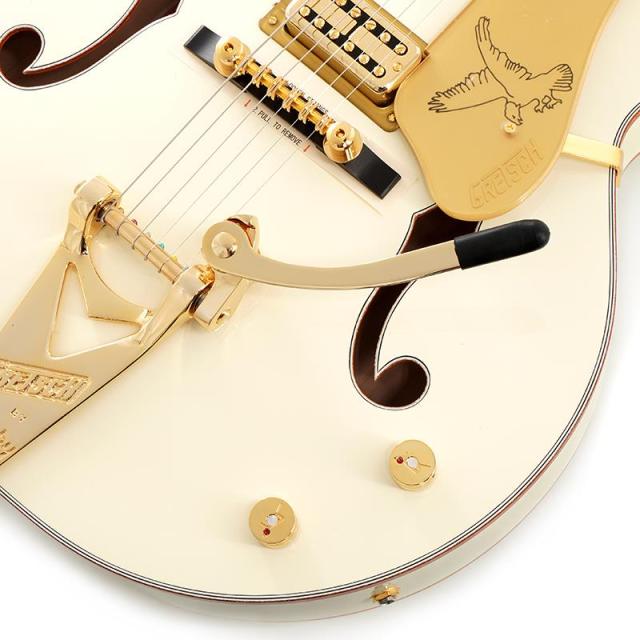 GRETSCH G6136T-59 Vintage Select Edition ’59 Falcon Hollow Body with Bigsby （Vintage White／Ebony）_4