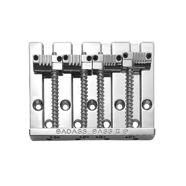 ALLPARTS Leo Quan Badass II 4-String Bass Bridge (Chrome) [BB-3342-010]