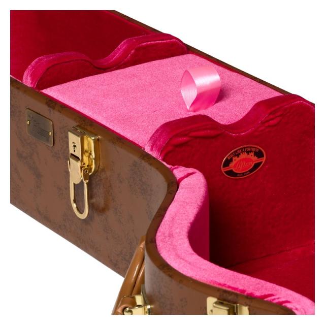 Gibson 【夏のボーナスセール】 Lifton Historic Brown/Pink Hardshell Case， SJ-200[ASLFTCASE-5L-J200]_2