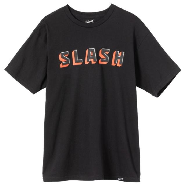Gibson SLASH Tee (Black)， (Large) [GA-SLSH-BLOCK-BLK-LG] 5,720円