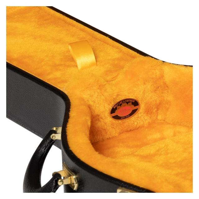 Gibson 【激得GWセール】Lifton Historic Black/Goldenrod Hardshell Case， SG[ASLFTCASE-PB-SG]_2