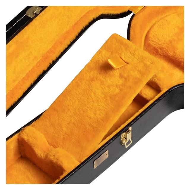 Gibson 【激得GWセール】Lifton Historic Black/Goldenrod Hardshell Case， SG[ASLFTCASE-PB-SG]_3