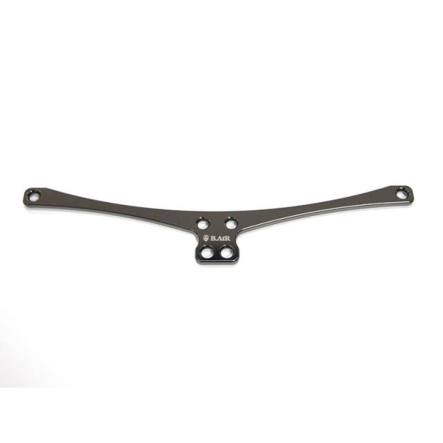BIRD STRAP バードストラップ ショルダー用カスタムパーツ V型プレート(エクストラワイド) ブラックニッケルメッキ[BS-EWDP-BNP]