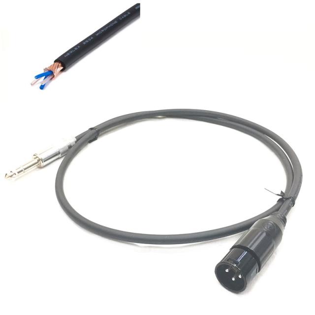 MOGAMI 2534 TXM 黒/5.0m【assy by oyaide・TRS-XLR(M)】【お取り寄せ商品・受注生産の為、納期別途ご案内】