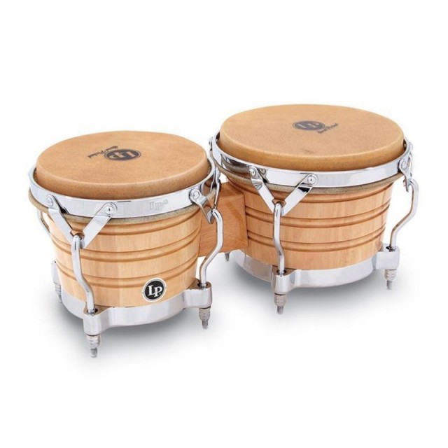 LP 201A-2 [Generation II Bongos With Traditional Rims， Natural/Chrome]