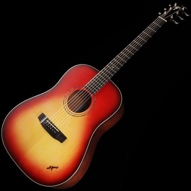 K. Yari LO-65 GR限定カラーアコースティックギター ハードケース